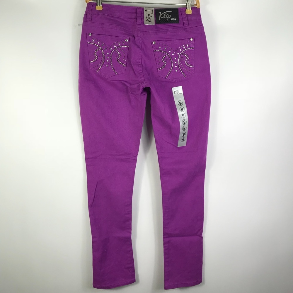 Klip Bejeweled Juniors Jeans Size 9 Brand New - Picture 2 of 8